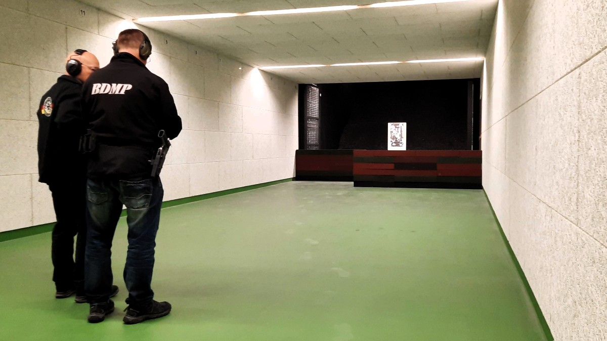 Police Pistole PP1 Training der SLG Lichtenfels e.V. auf dem Mehrdistanz Schießstand der SSG Lichtenfels